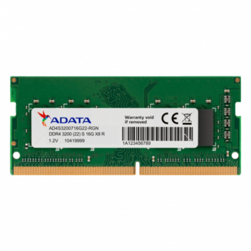 ذاكرة ADATA DDR4 16GB 3200MHz (1×16GB) للابتوب – ذاكرة سريعة